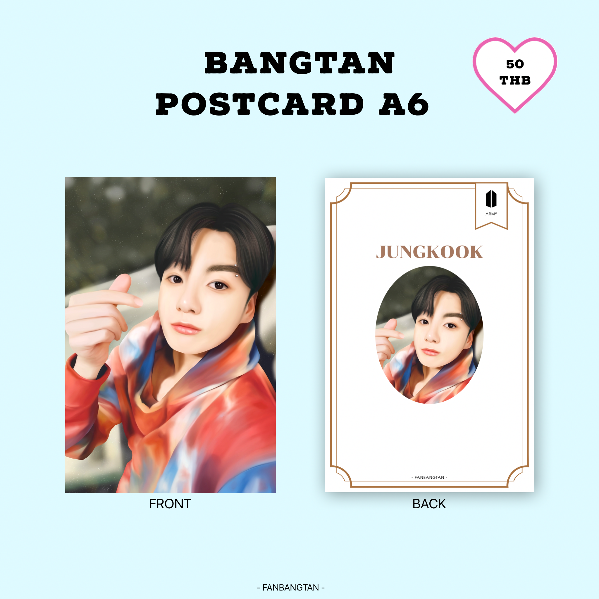 Postcard JKLOVEARMY