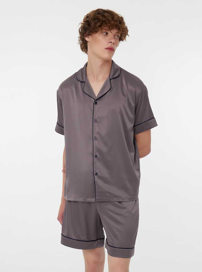 เซ็ตชุดนอน เสื้อแขนสั้น กางเกงขาสั้น UNISEX รหัส SVG26002