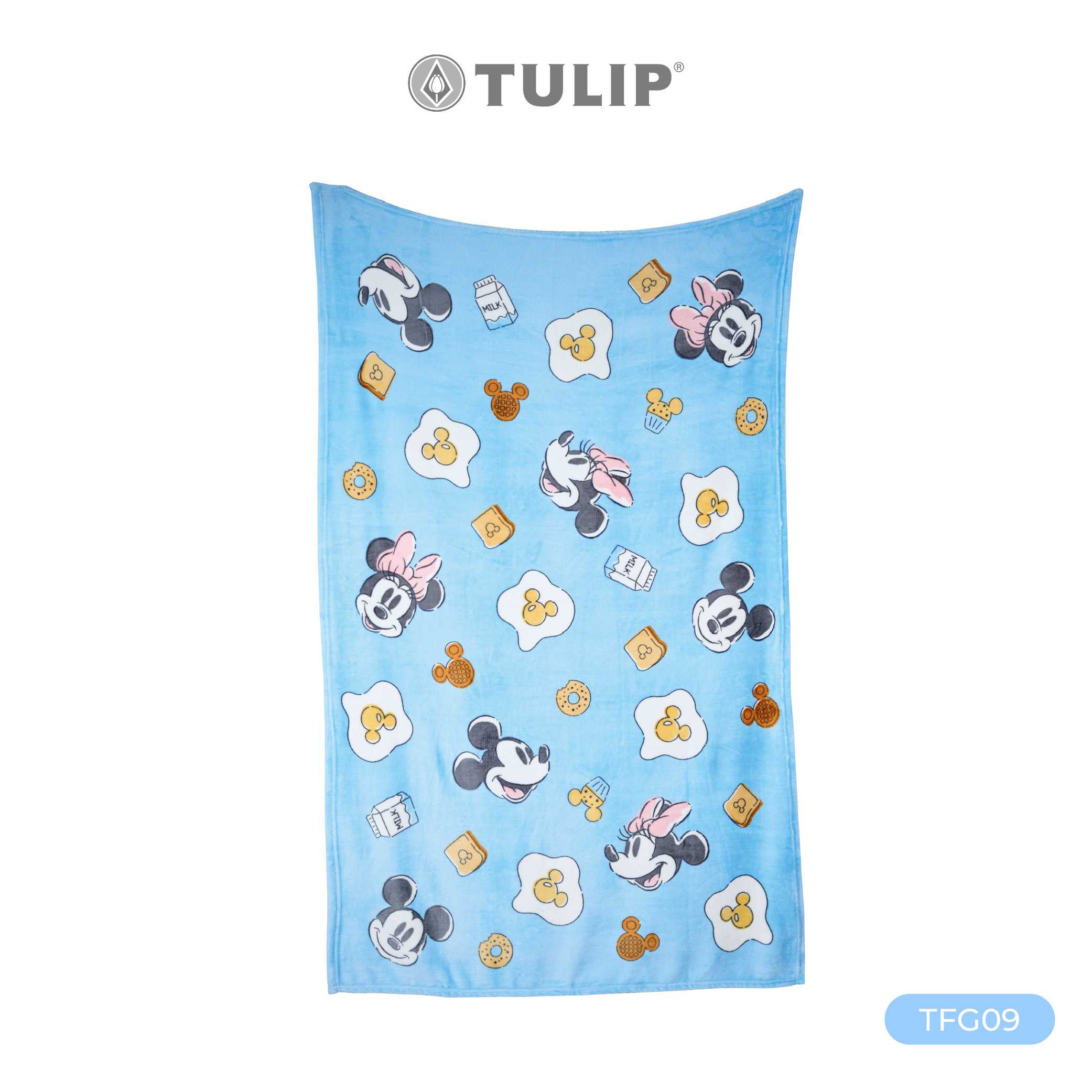 [New] ผ้าห่ม Fleece ลาย มิกกี้เมาส์ TFG09
