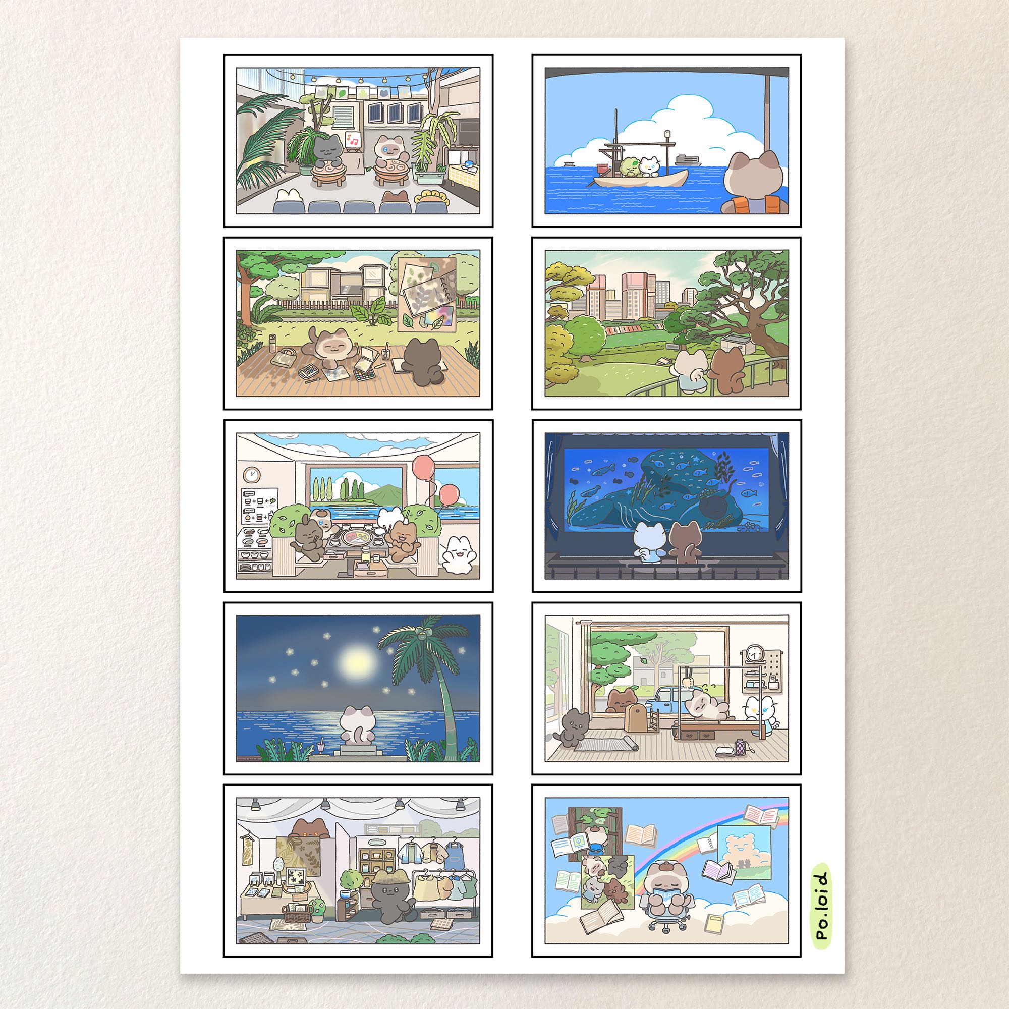 Weekend retreats sticker