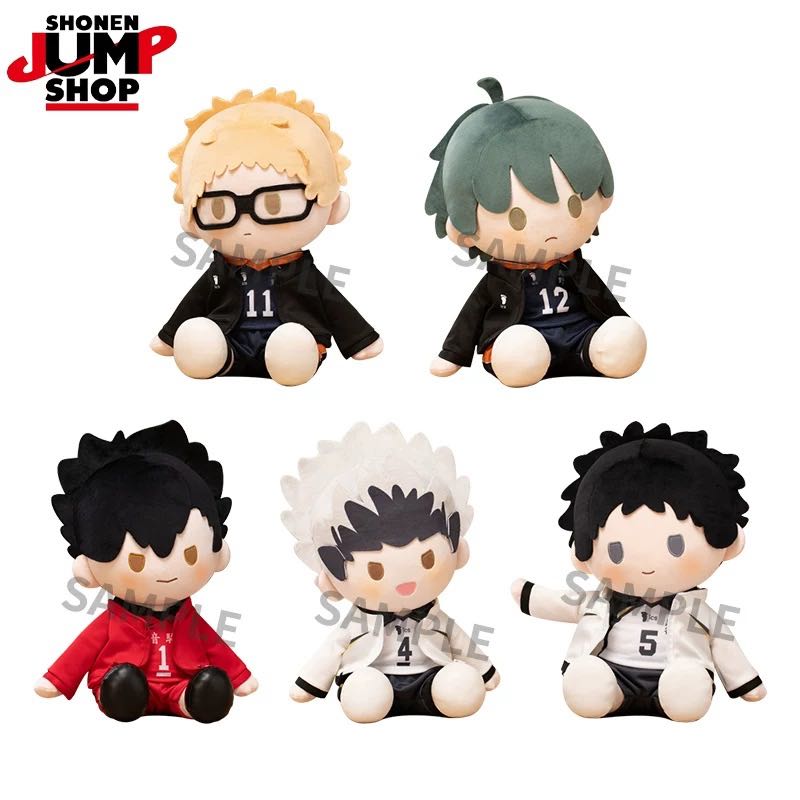 [PreOrder] Haikyuu!! ตุ๊กตา Potepotte ( สึกิชิมะ/ยามากุจิ/คุโระ/โบคุโตะ/อาคาอาชิ)