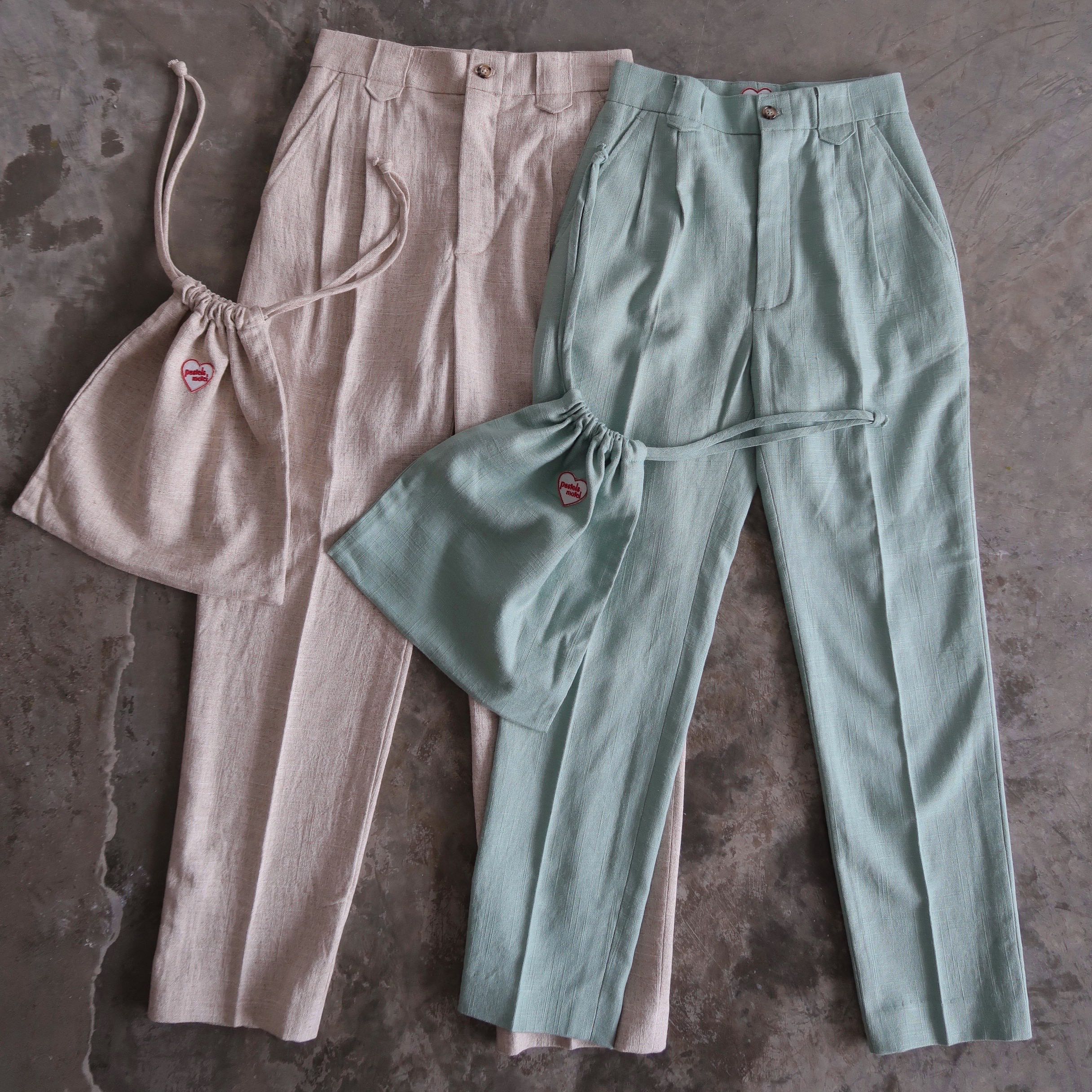 PASTELSMOTEL BOYISH TROUSERS