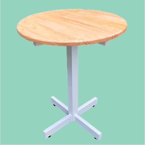 โต๊ะกลม ขาแชมเปญทรง X round X champagne table