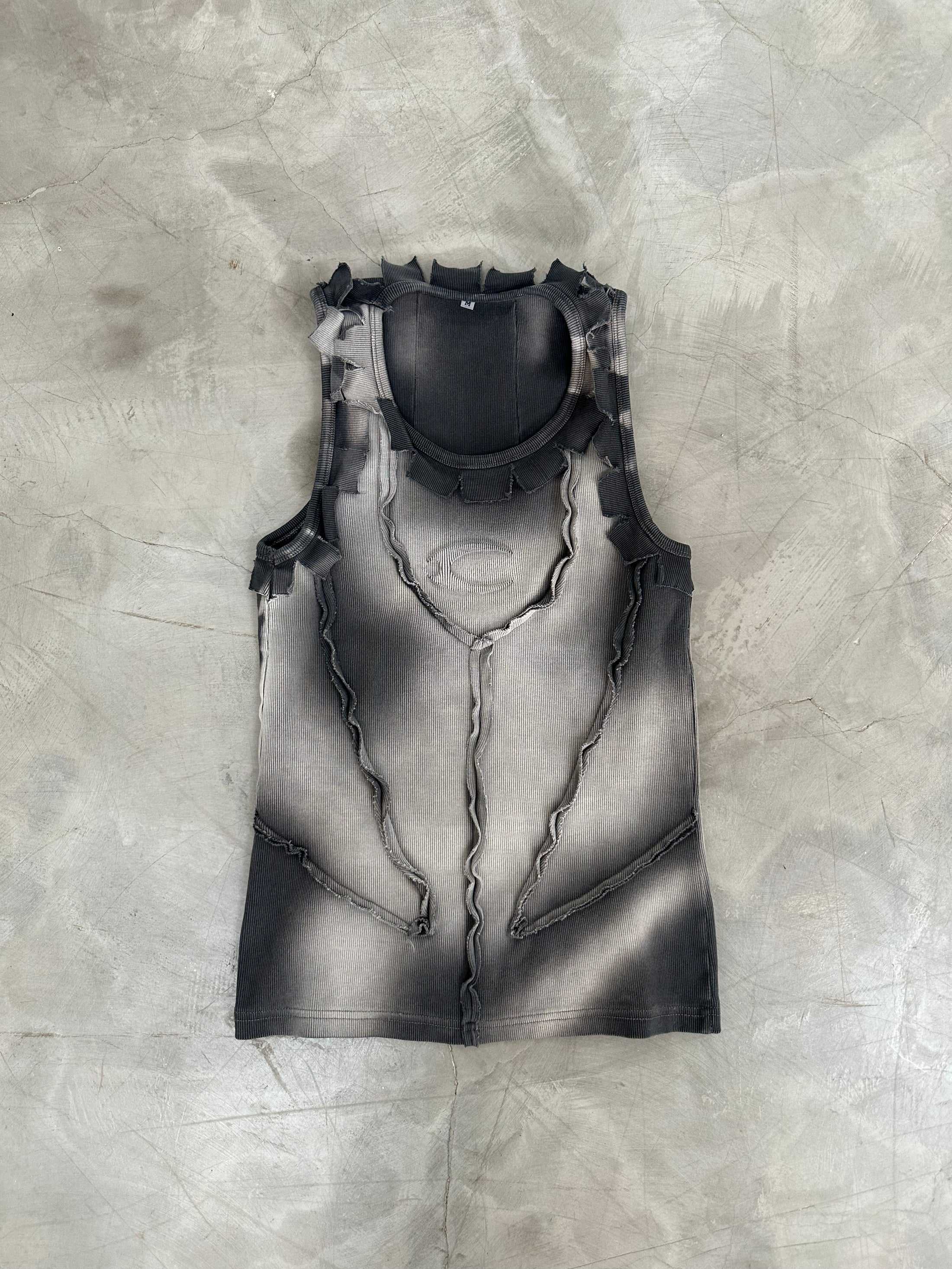 COZY - 005 CHAOS DREAM WAXED TANKTOP