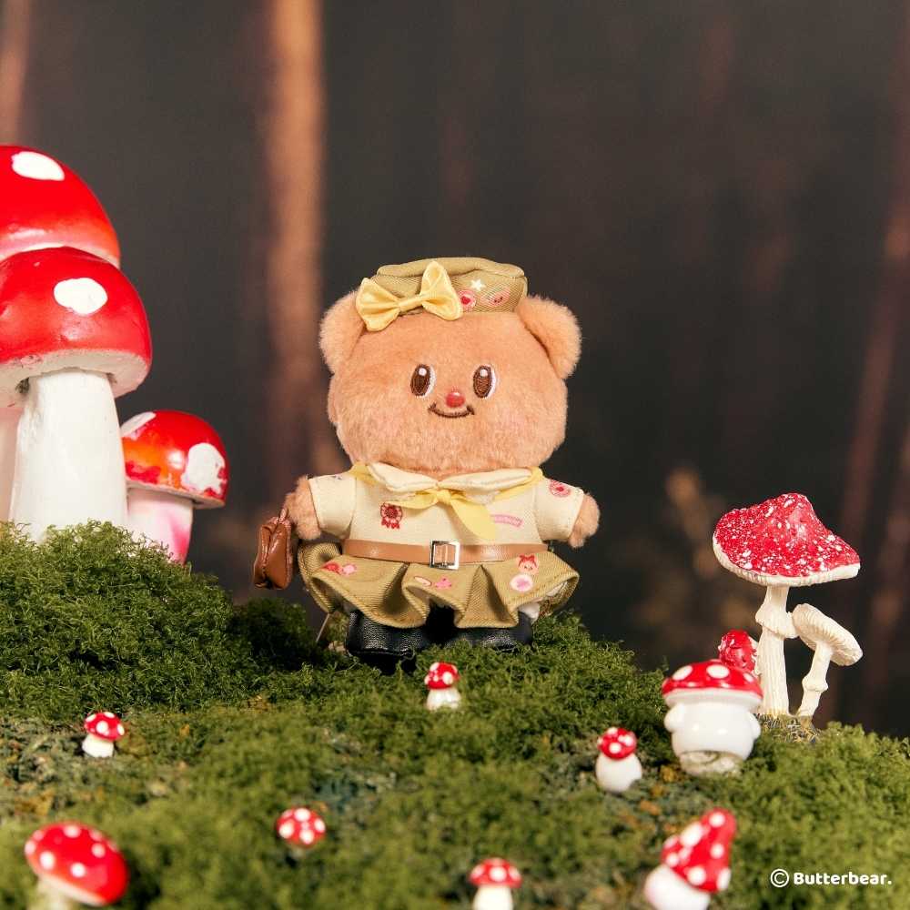 พวงกุญแจ คัดดลี่แคมป์สเคาท์ (Cuddly Camp Scout Keychain)