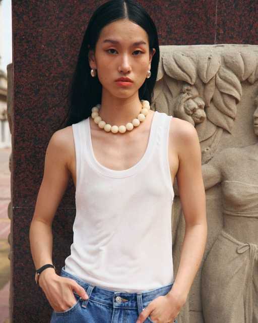 AIMER U-Neck Tank Top