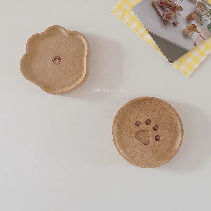 พร้อมส่ง💓 ที่รองแก้ว อุ้งมือแมว สไตล์ญี่ปุ่น ของแต่งบ้านน่ารักๆ พร็อบถ่ายรูป