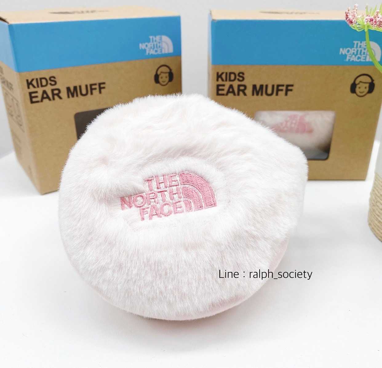 The North Face K'S EARMUFF(PINK)