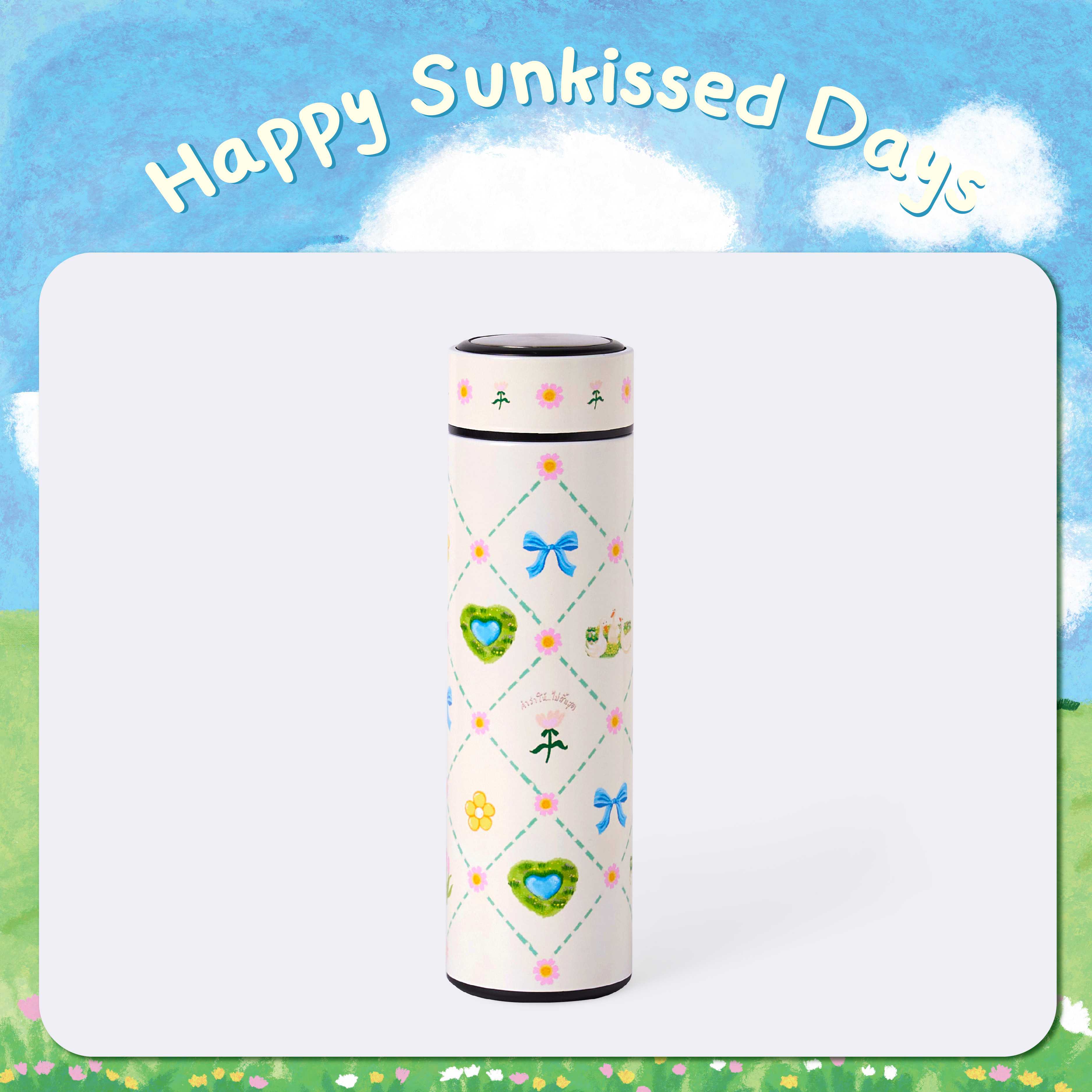 กระบอกเก็บอุณหภูมิ Happy Sunkissed Days สีครีม