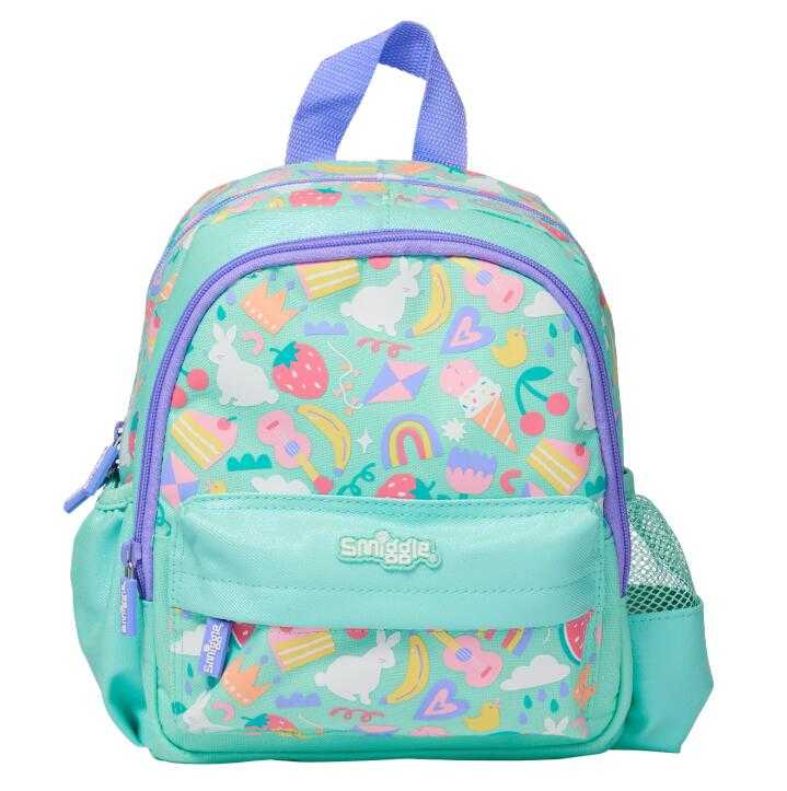 กระเป๋านักเรียนSmiggle กระเป๋า ลายมิ้นผลไม้ ขนาด 10 นิ้ว ของแท้ พร้อมส่งในไทย💕✔