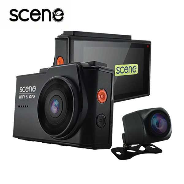 SCENE DRIVE GUARD 501 กล้องติดรถยนต์ 1440P WiFi GPS ADAS ประกันศูนย์ไทย 18 เดือน