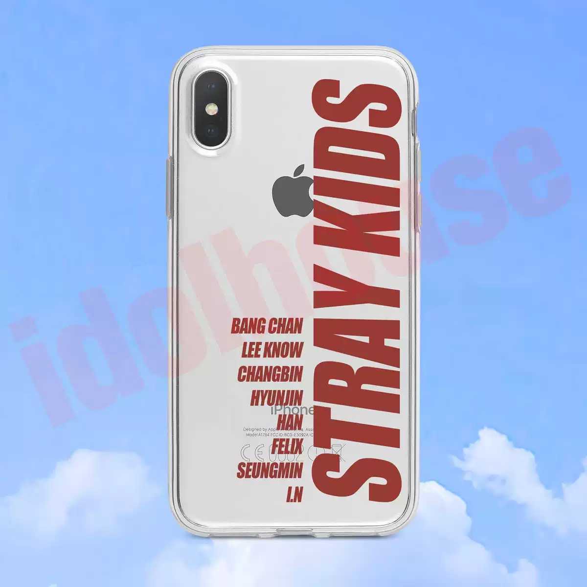 [พรีออเดอร์🇨🇳]  เคสสกรีนลาย STRAYKIDS ระบุรุ่นช่องหมายเหตุ