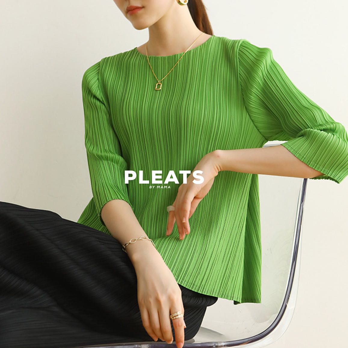 PLEATS SHIRT - SH028