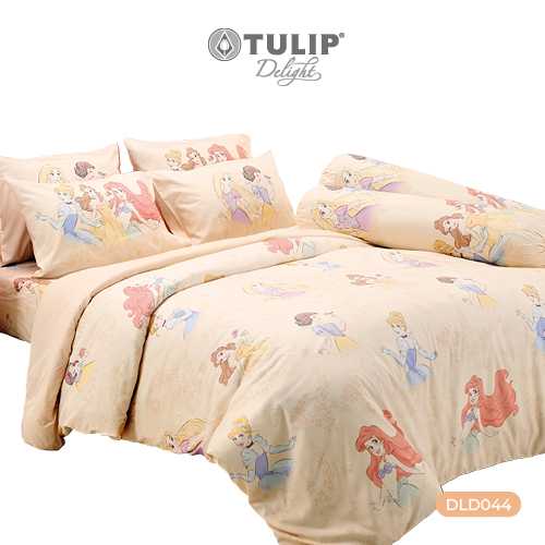 ชุดเครื่องนอนทิวลิปดีไลท์ดิจิตอลปริ้นท์ DLD044 เจ้าหญิง Princess