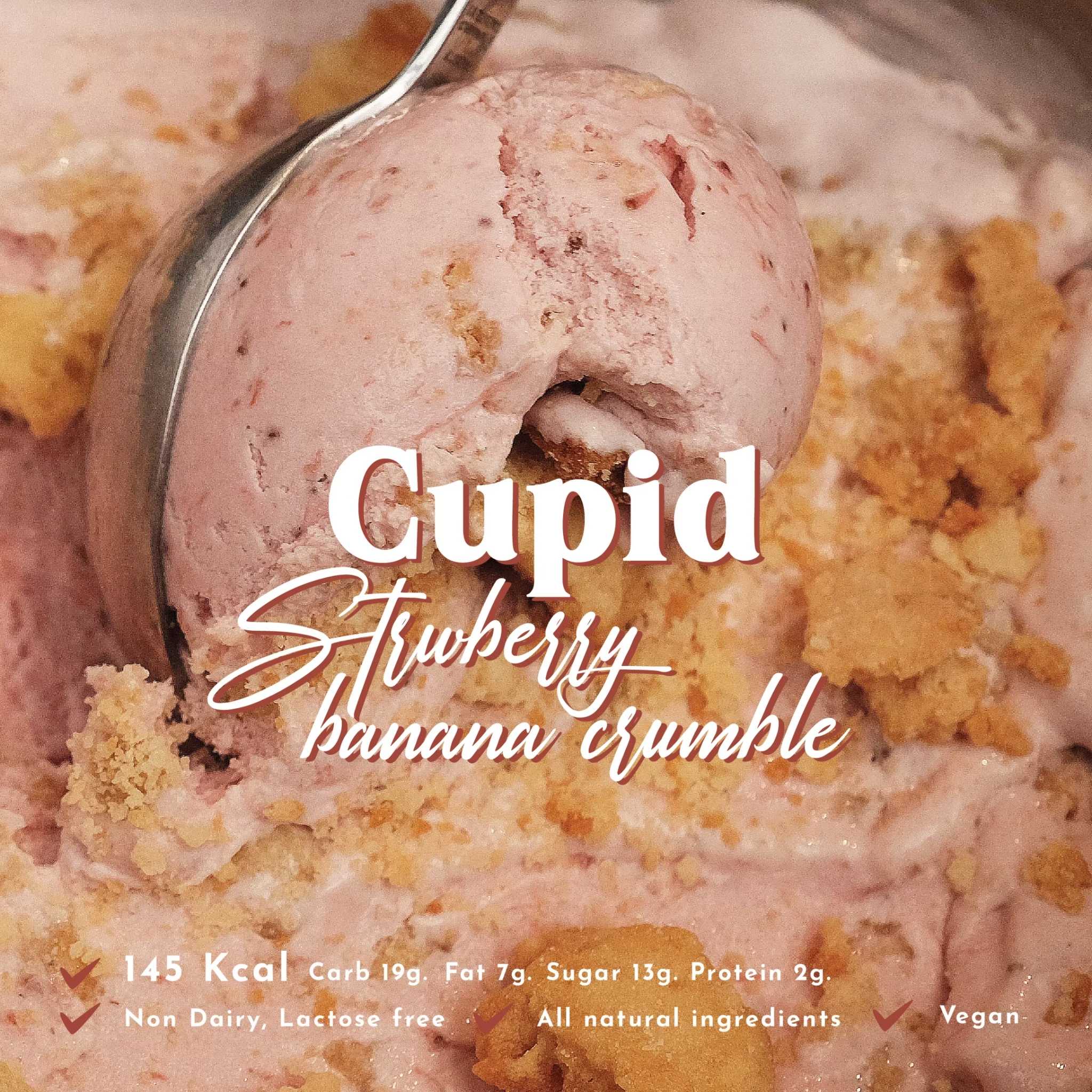 (320g) Cupid - Strawberry Banana Crumble
