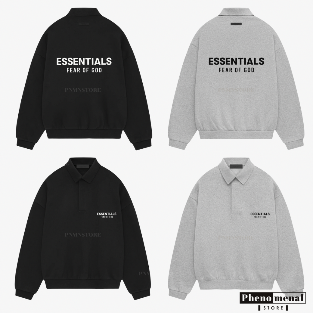 เสื้อโปโล ESSENTIALS FLEECE POLO รุ่นใหม่ล่าสุด ของแท้ พร้อมส่ง
