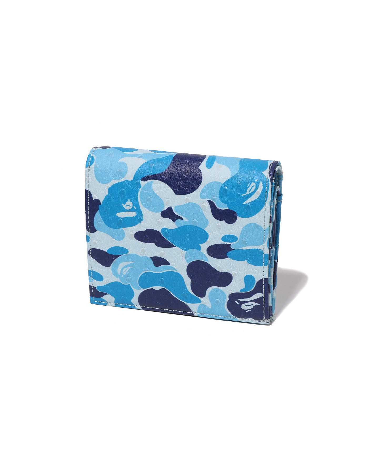 Bape ABC Camo Mini Wallet Blue