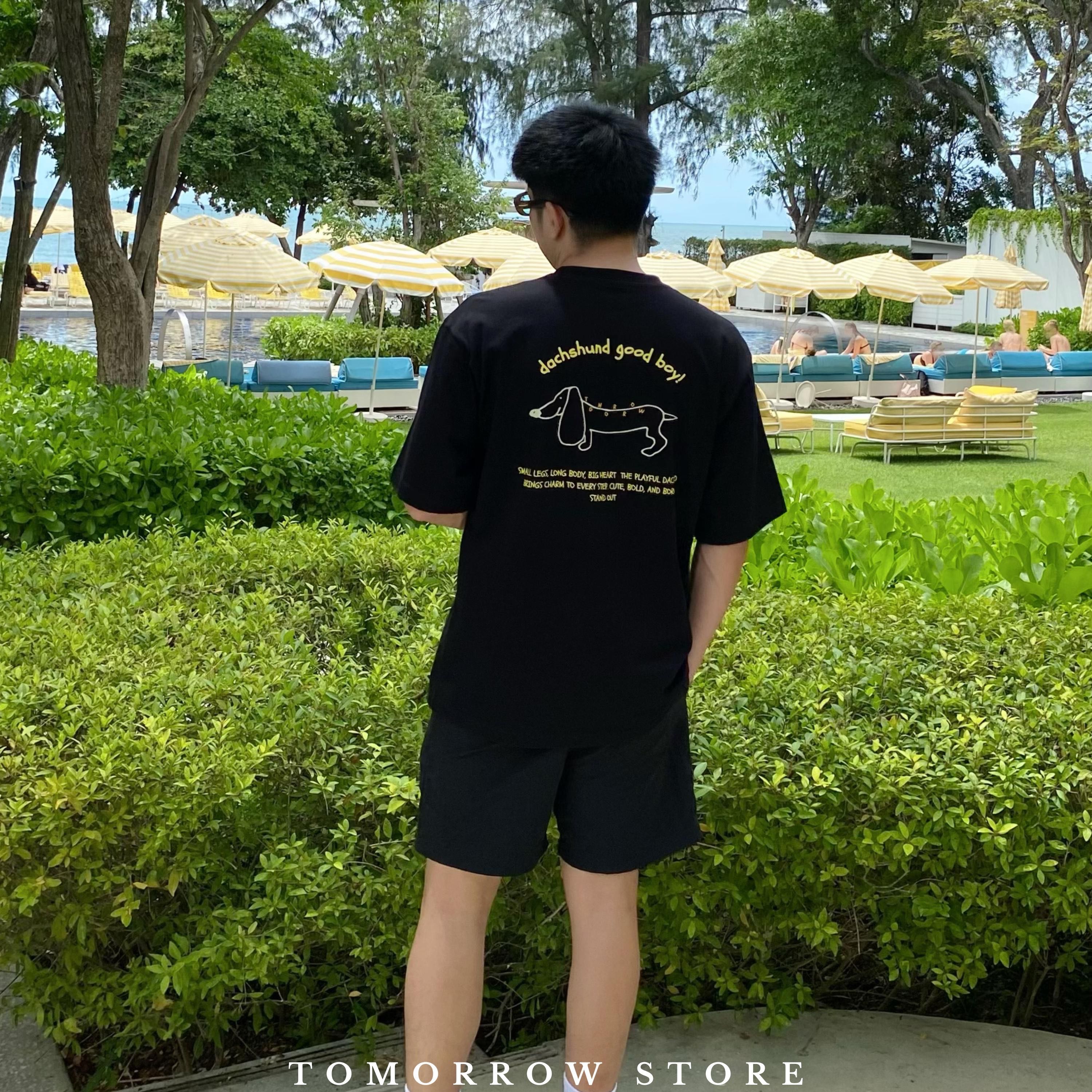 TOMORROW- เสื้อOVERSIZE/C20-Dachshund