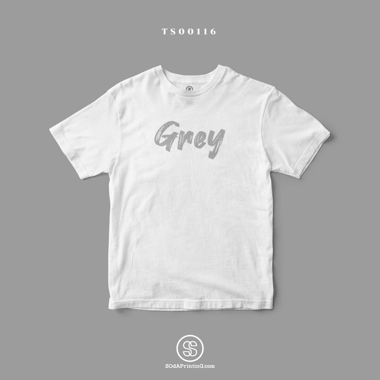 เสื้อ Grey #SOdAtee #เสื้อSOdAColor TSA00116