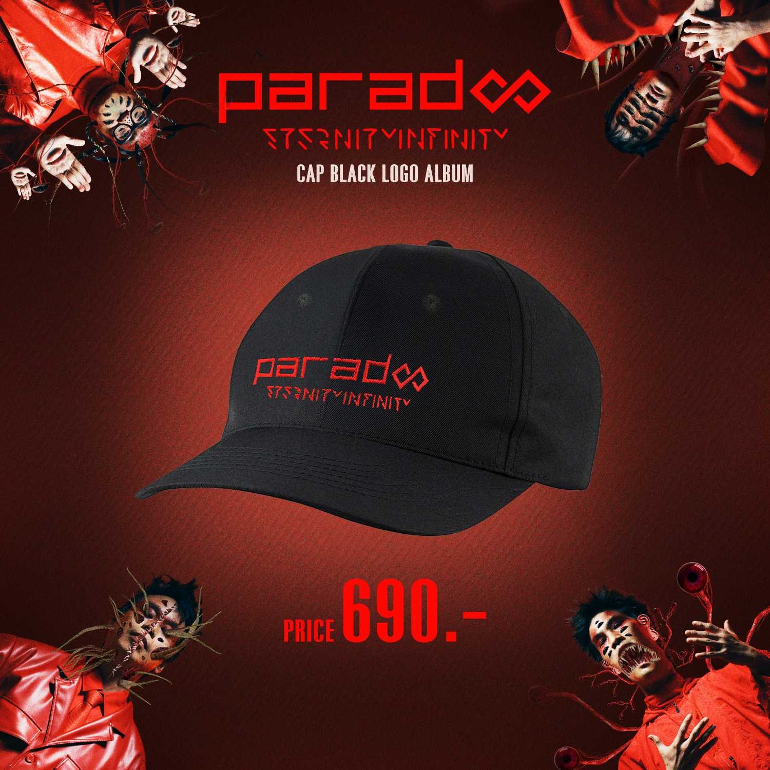 PARADOX CAP BLACK ALBUM
