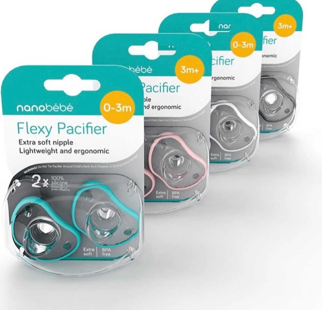 Nanobebe Flexy pacifier-  จุกนม จุกหลอก สำหรับเด็กทารก