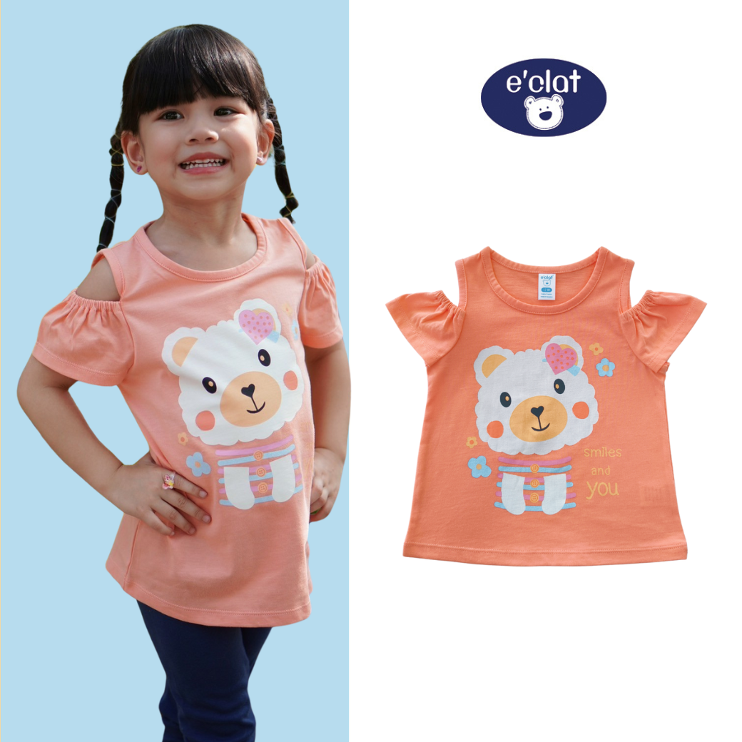 e'clat เสื้อผ้ายืดเด็กหญิง  SKU-8009