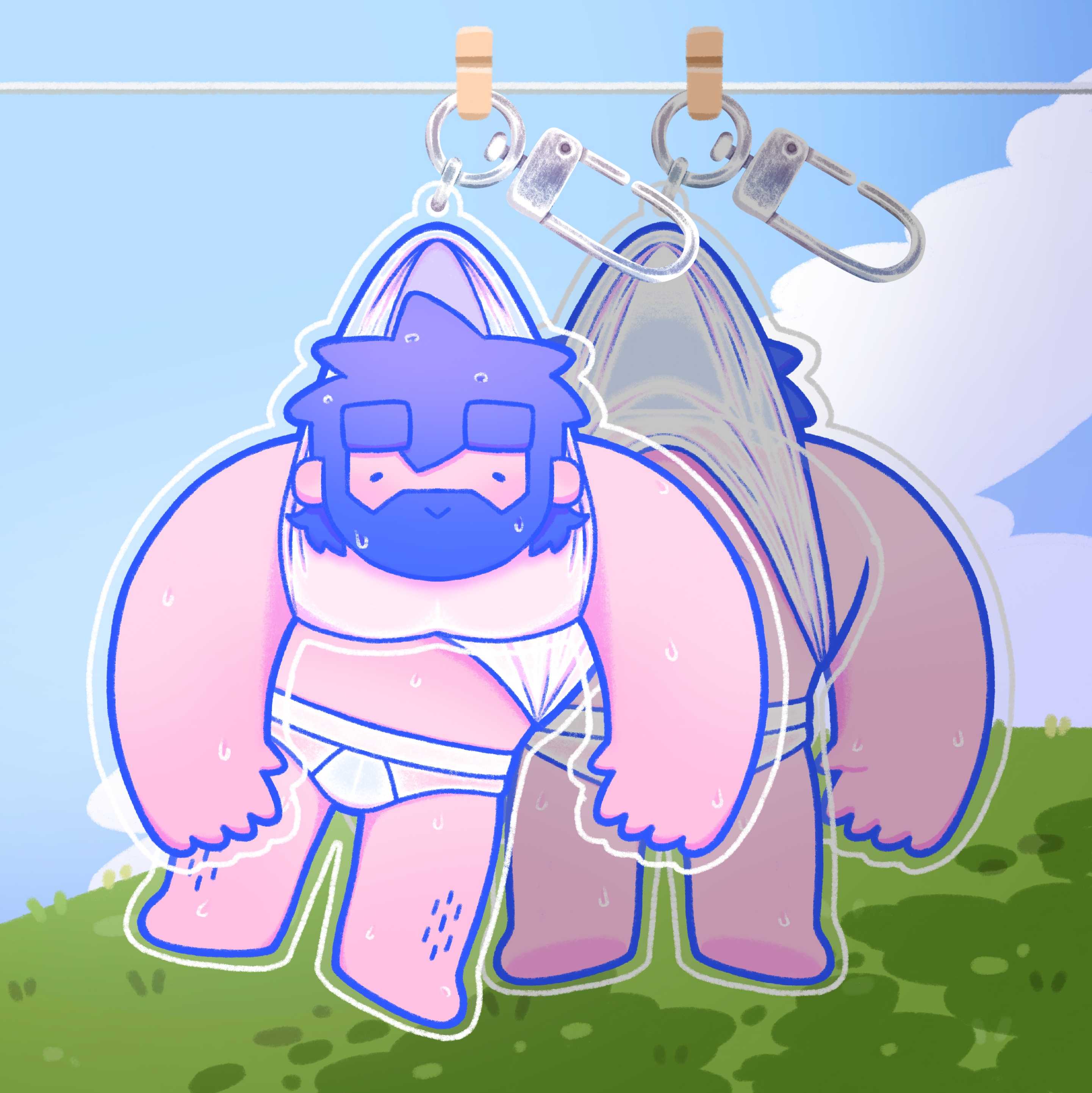 Laundry day Keychain Ottan