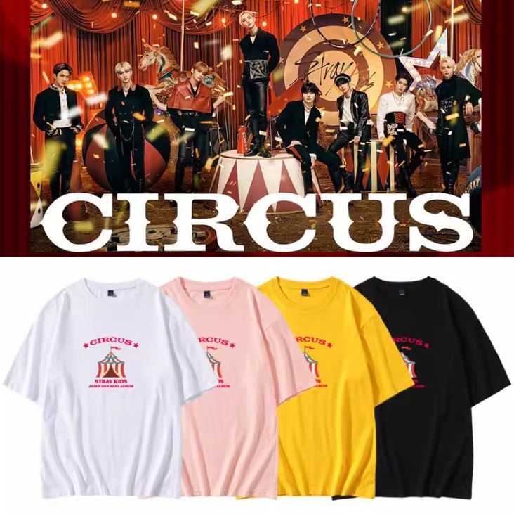 Pre-Order | เสื้อยืด STRAY KIDS : CIRCUS