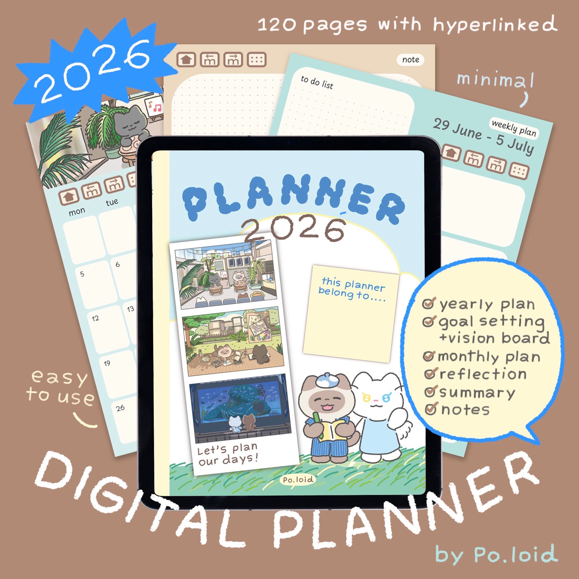 Digital planner 2026 (Our days)