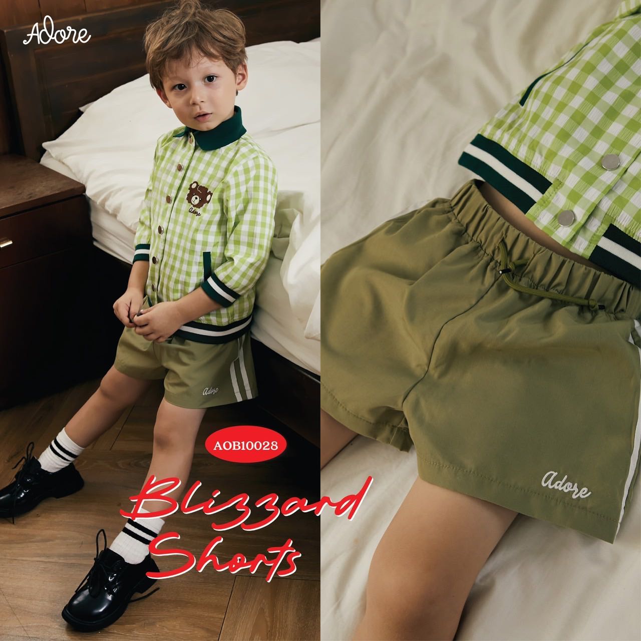 ADORE2112 AOB10028 : BLIZZARD SHORTS