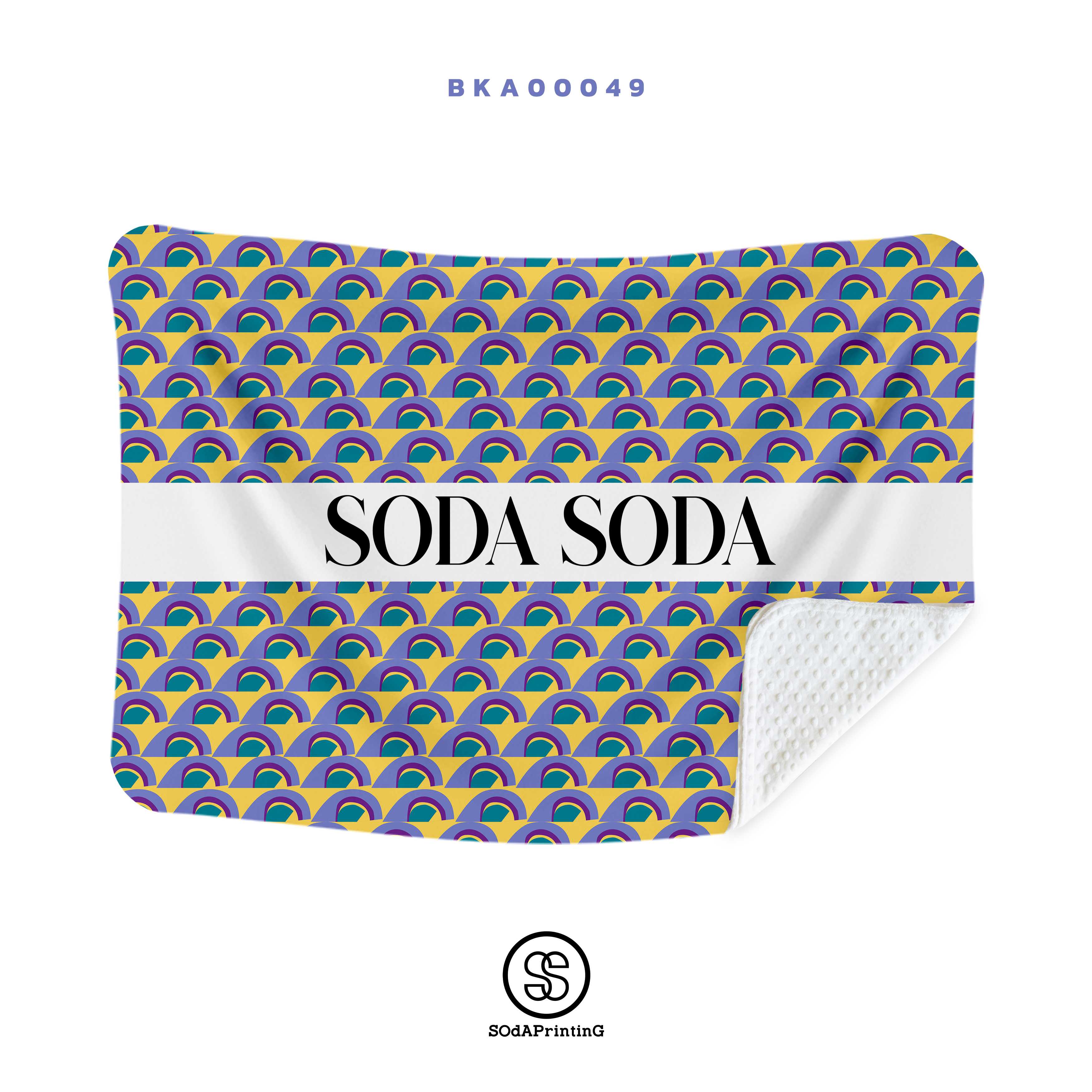 ผ้าห่ม ใส่ชื่อได้ #Beau รหัส BKA00049 #SOdAblanket #SOdAhome