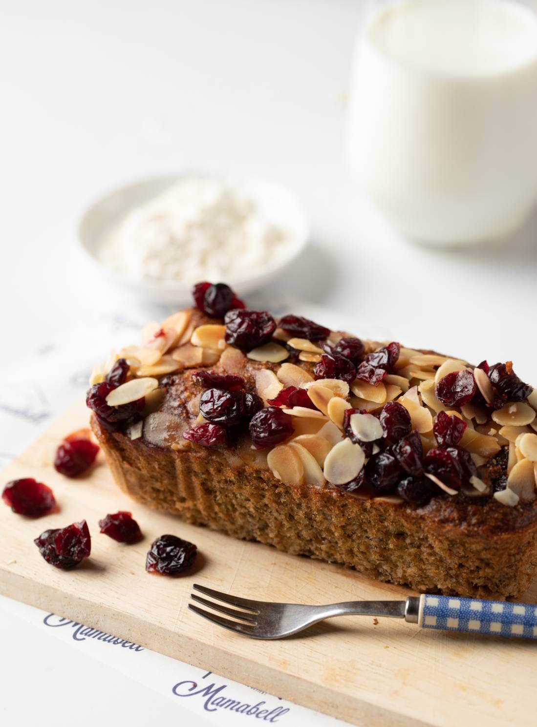 คลีนHEALTHY BANANA CAKE   :  ORIGINAL CRANBERRY (No Sugar Added)