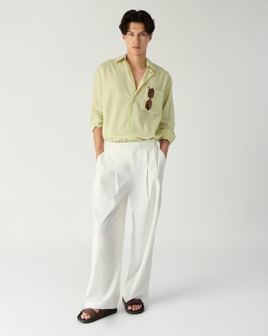 AMR DE SAISON ( AIMER ) - Double Pleated Trousers