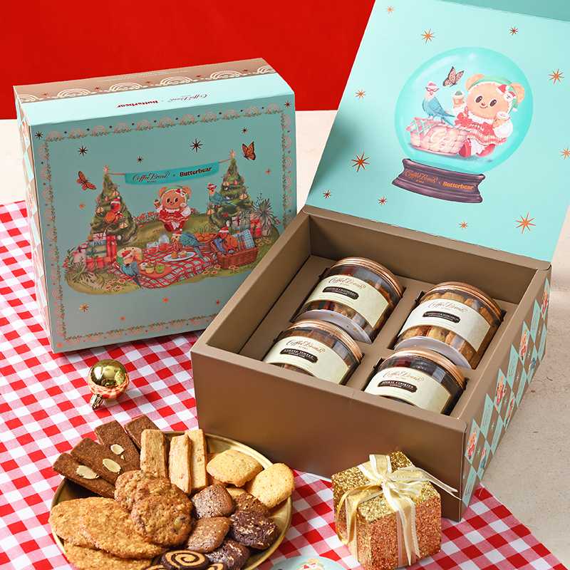 Signature Cookies Gift Set (4 กระปุก)