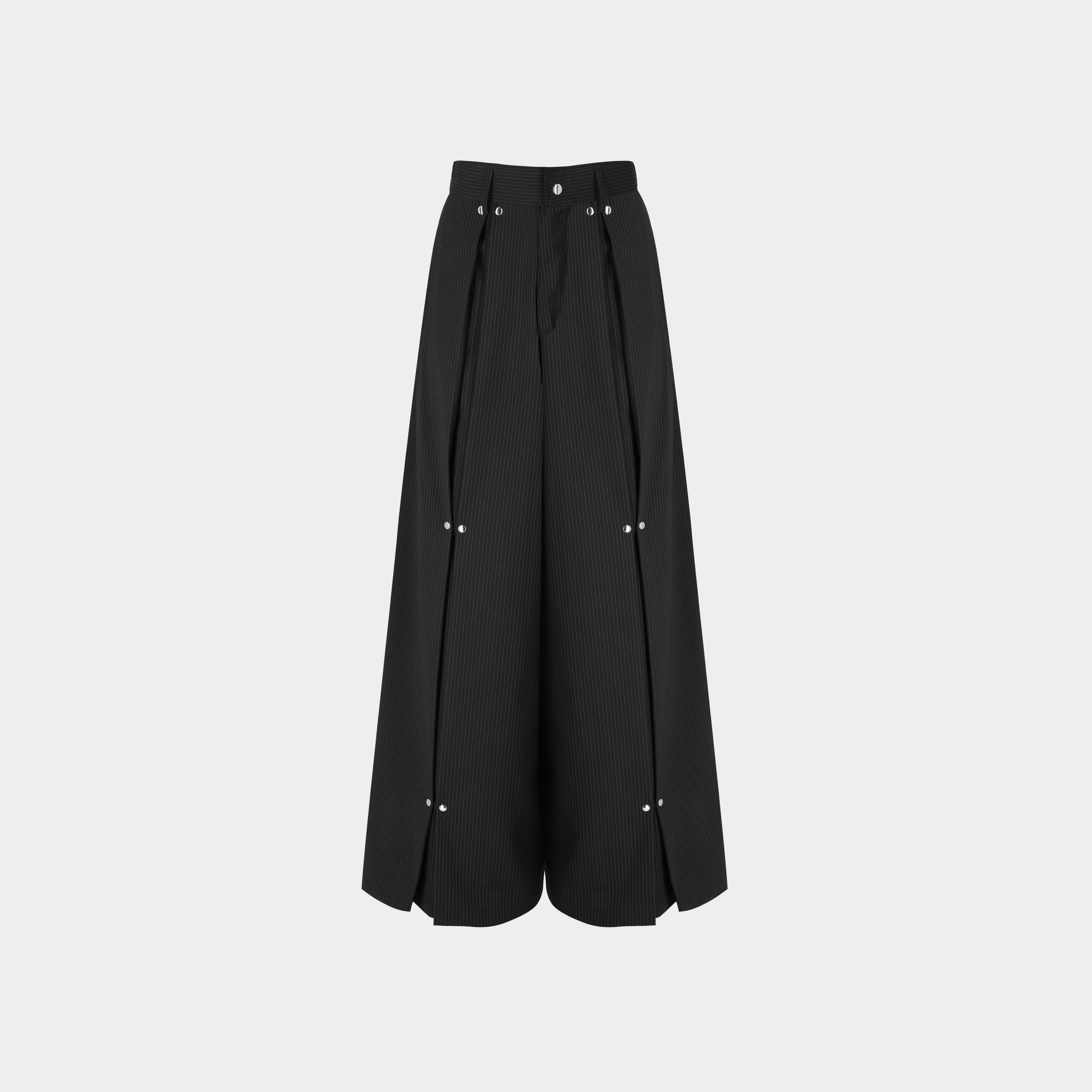 Nabi Club - Rivet Straight Pants [Dark Gray]