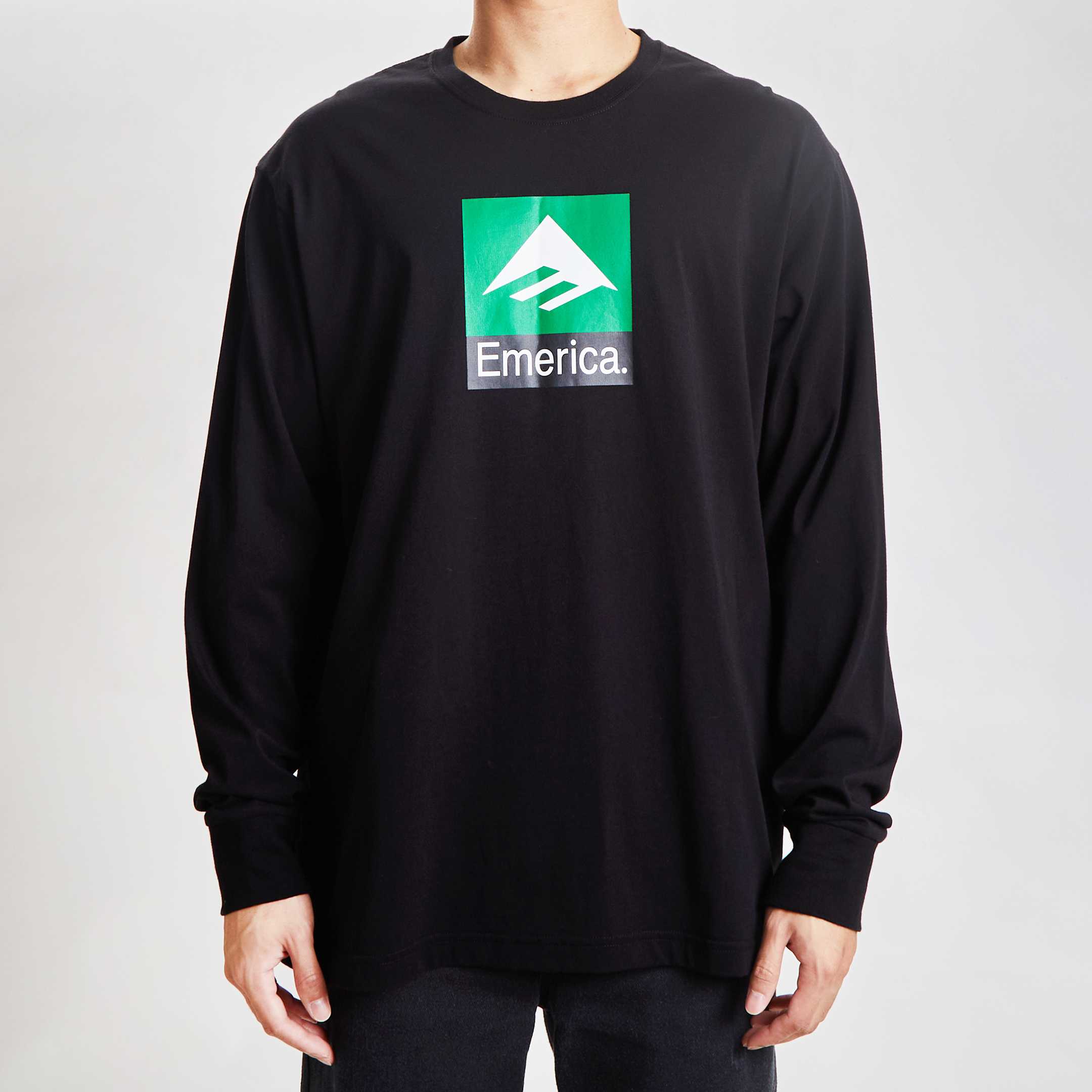 EMERICA เสื้อยืดแขนยาว CLASSIC COMBO L/S TEE SP25