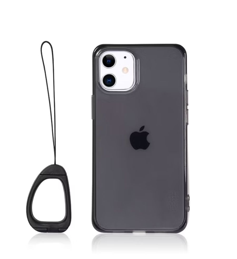 Torrii BonJelly case for iPhone 12 mini - Clear Black