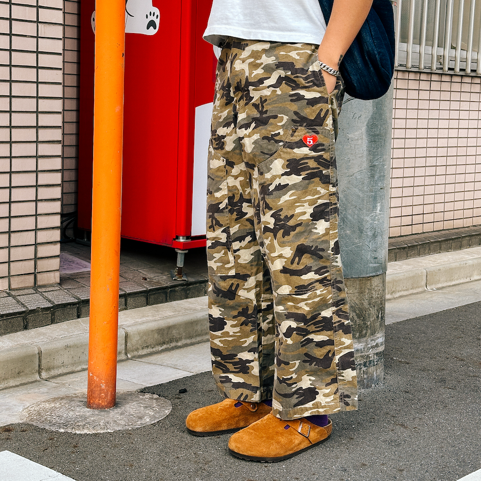 San Francisco Double Knee - Woodland Camo
