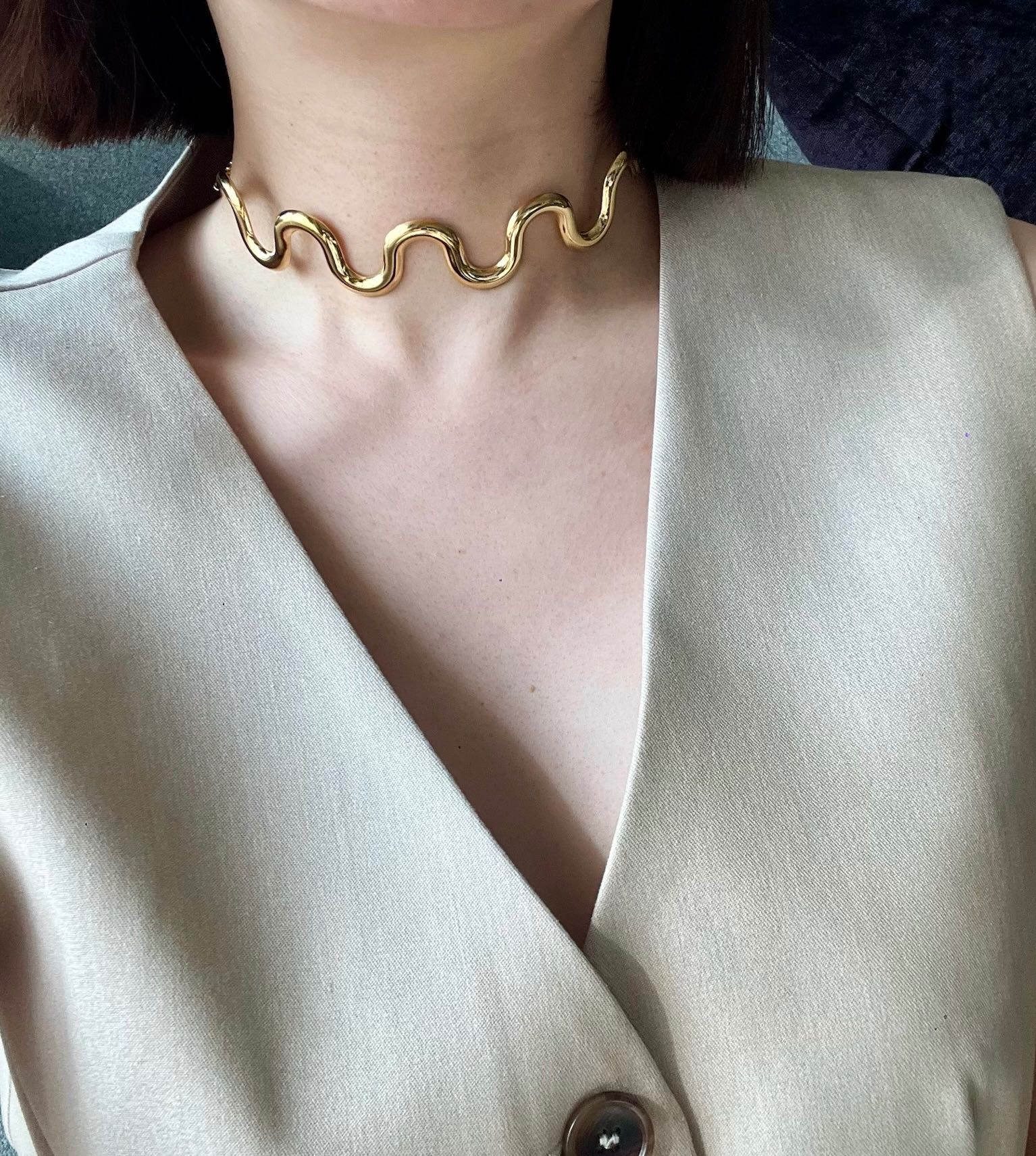 Wavy necklace