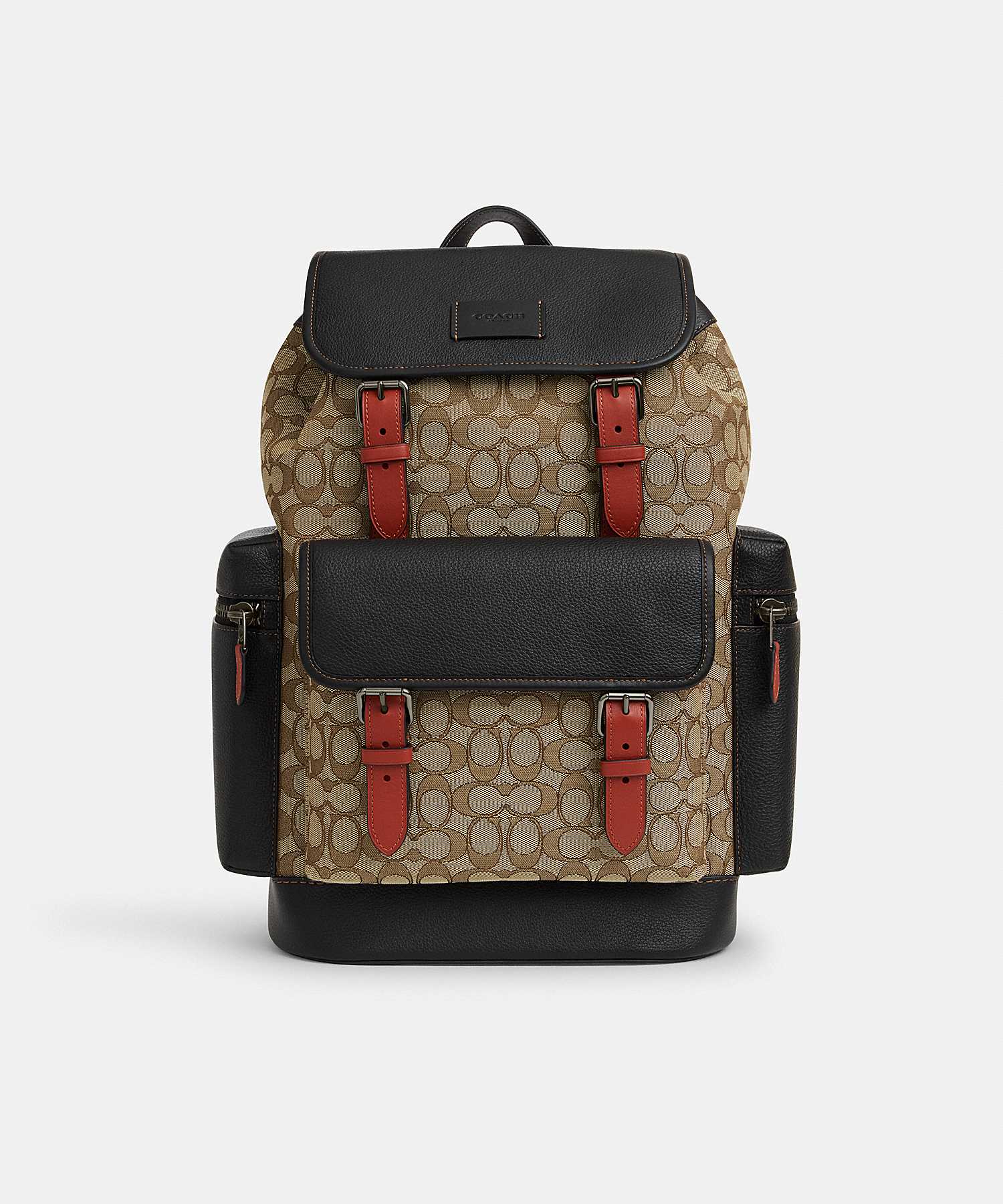 COACH SPRINT BACKPACK IN SIGNATURE JACQUARD CT016 QBV1R