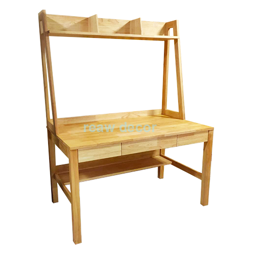 โต๊ะเรียน/โต๊ะทำงาน ต่อชั้น desk & shelf