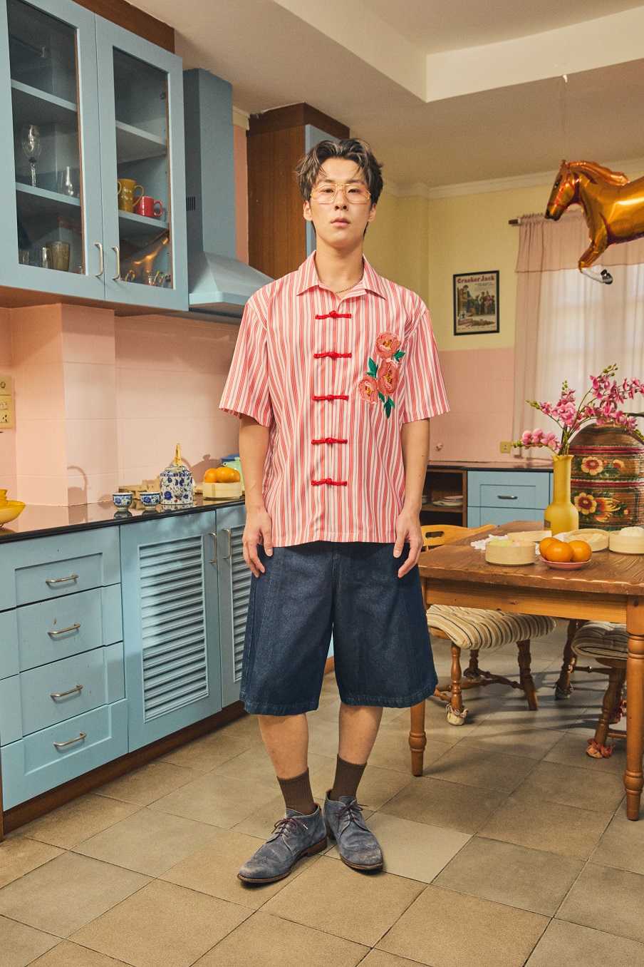 (Look5) Peony Blossom Adult Shirt