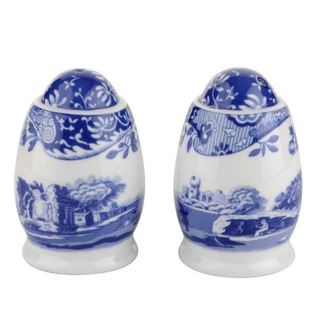 (Pre-order)SPODE BLUE ITTALIAN SAIT & PEPPER// ที่ใส่เกลือและพริกไทย