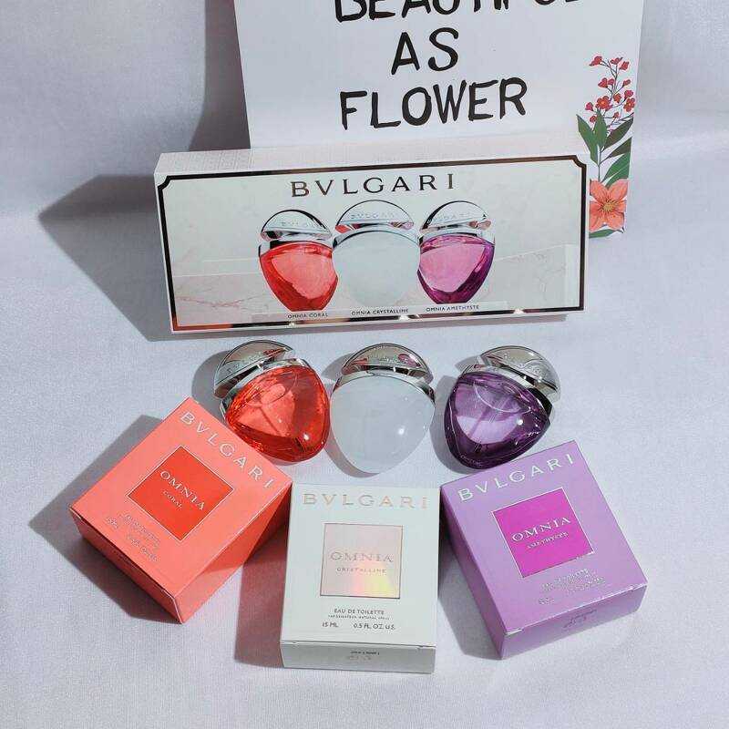 bvlgari Omnia Collection Jewel Charms Set 3x1