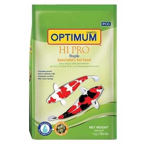 อาหารปลาคาร์พ Optimum Hi Pro Staple ออพติมั่ม ไฮ โปร สูตรมาตรฐาน 1.5กก.