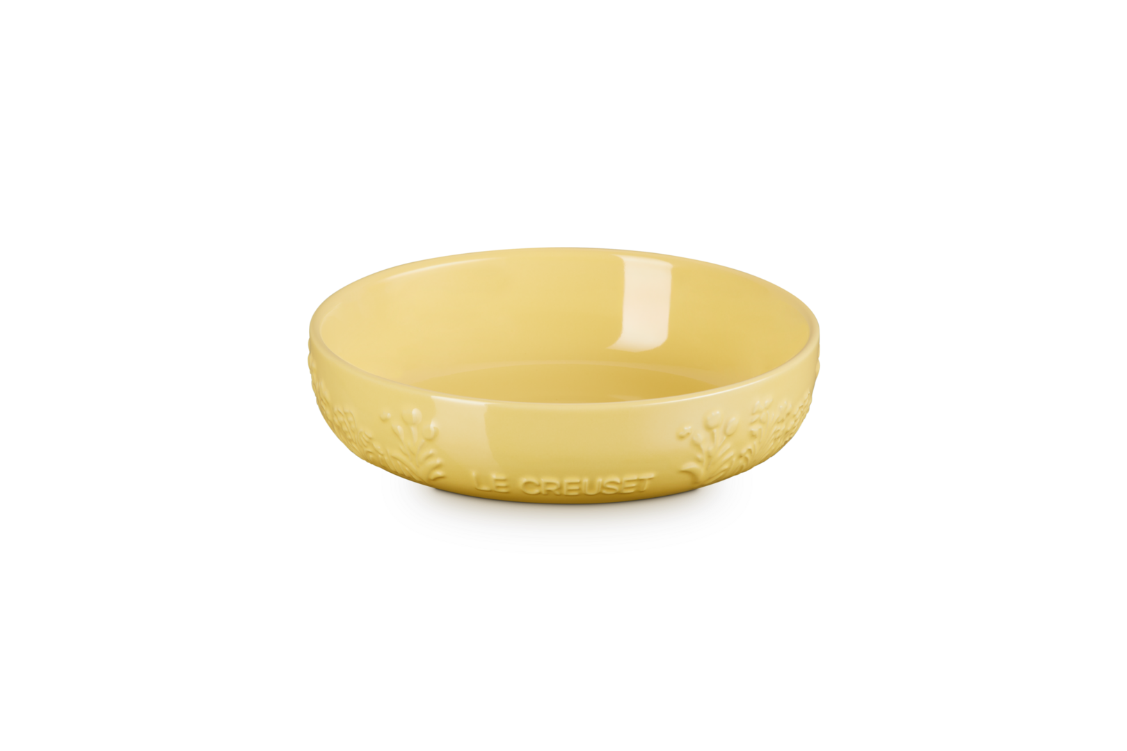 Sphere 18cm Dish Jardin Relief Camomille