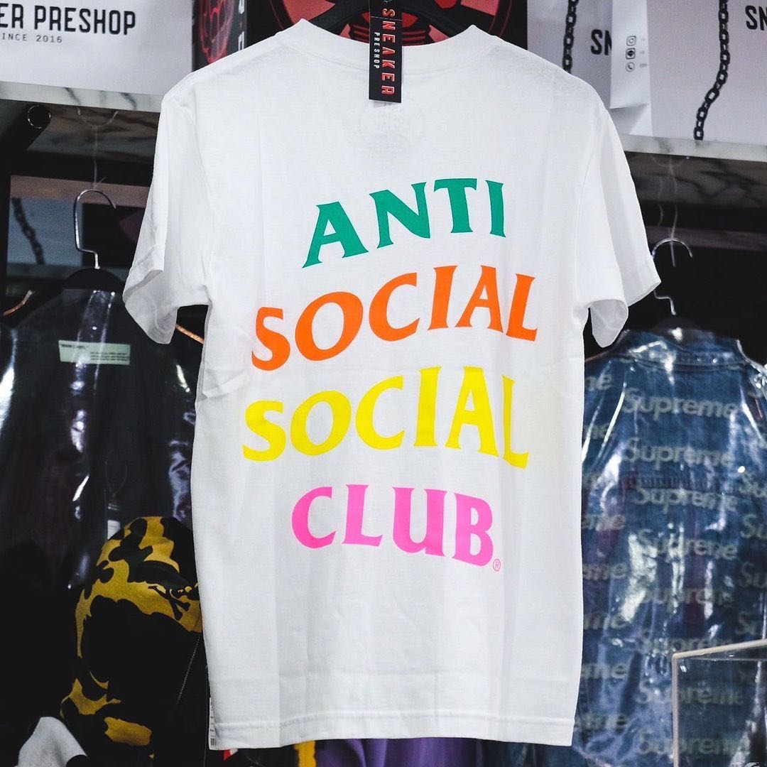 Anti Social Social Club “All Talk” Tee White 