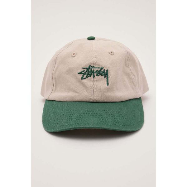 Stussy Basic Green White Cap
