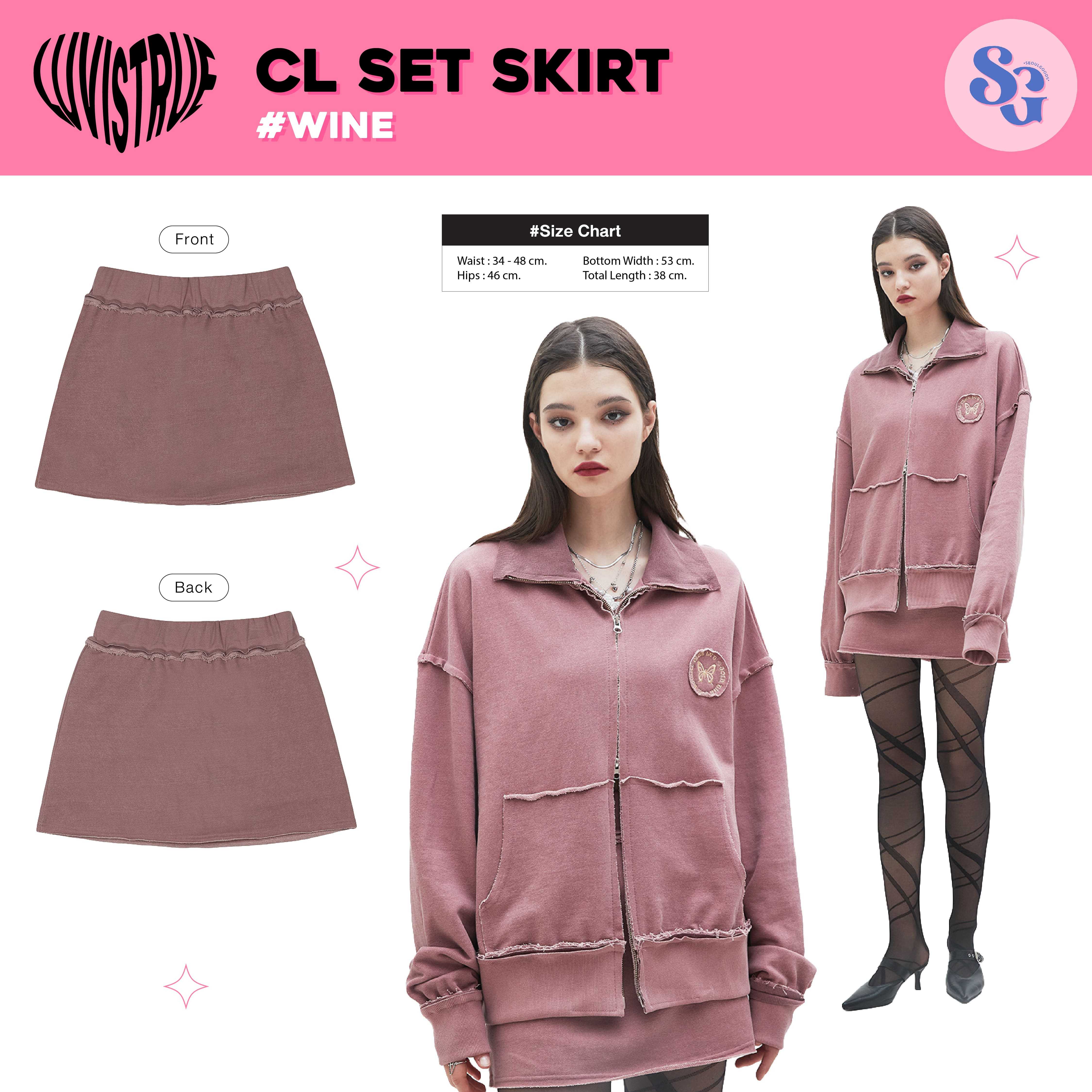 LUVISTRUE - CL SET - SKIRT