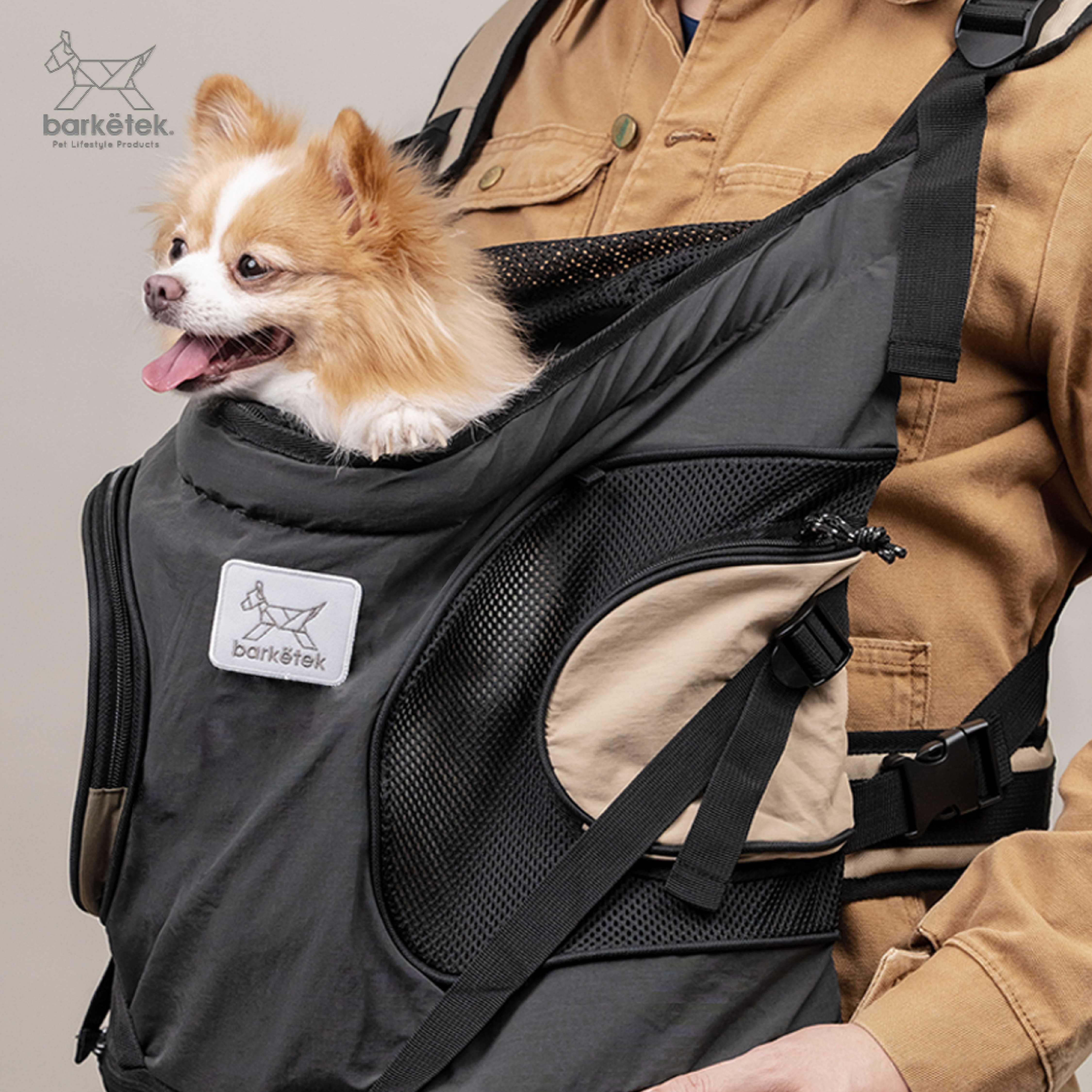 BARKETEK : FRONTPACK กระเป๋าสะพายไหล่ สำหรับสัตว์เลี้ยง Size S